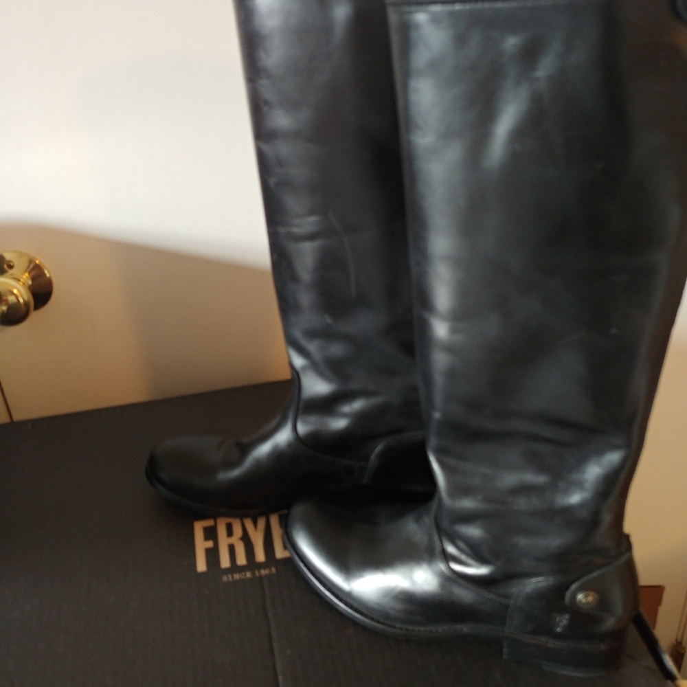 Free Shipping!!!Frye Leather Riding Boots - Picture 4 of 4